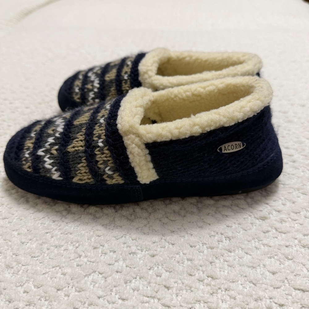 Acorn Nordic Moccasin Slippers Women’s Size 6.5-7.5 NWT - Picture 7 of 14